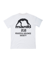 Футболка MANTO SOCIETY белая