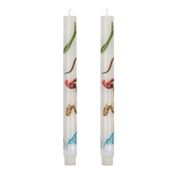Свеча Stern Snakes White set of 2 14089S
