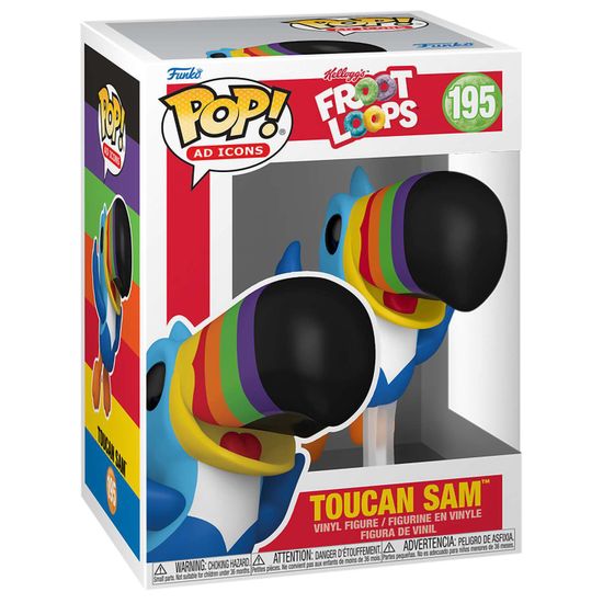 Фигурка Funko POP! Ad Icons Kelloggs Toucan Sam Flying (195) 72525 / Фигурка Фанко ПОП! в виде символа хлопьев "Froot Loops", Туакан Сэм