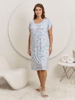 Ночная сорочка Юстина Виотекс ГОЛУБОЙ