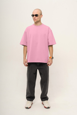 Футболка KUL'TURA OverSize "Basic" Розовый