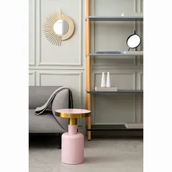 Журнальный столик Froud, Ø35х51 см, розовый