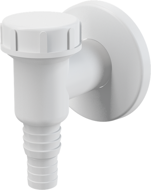 Сифон для стиральной машины Alcadrain наружный, белый (APS2)