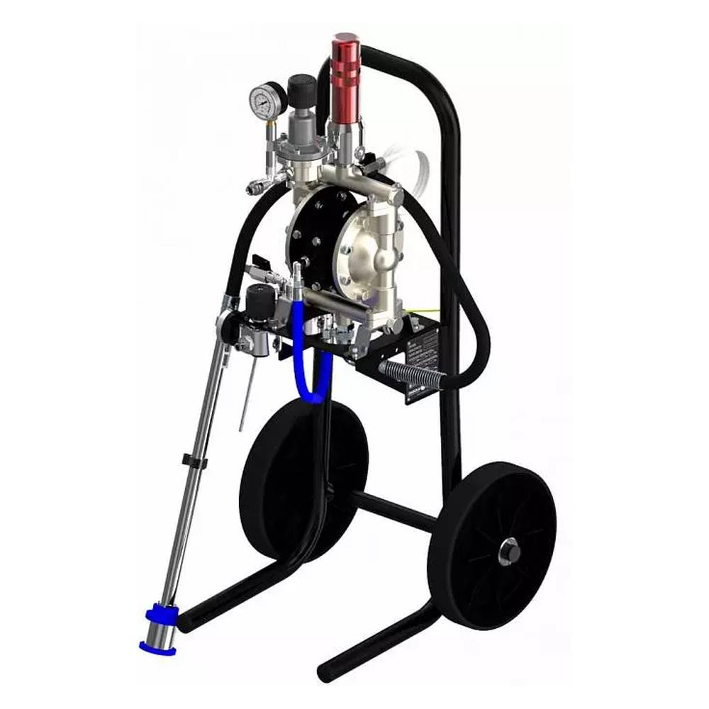 DM 1/400 насос на тележке