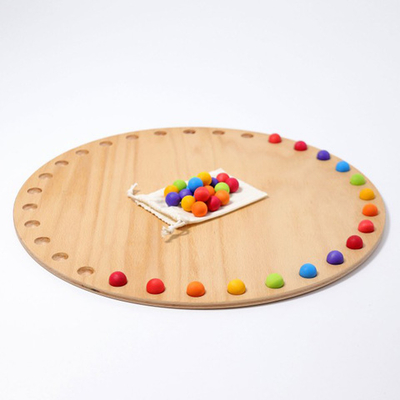 Деревянный игровой набор "Круг для годового календаря"