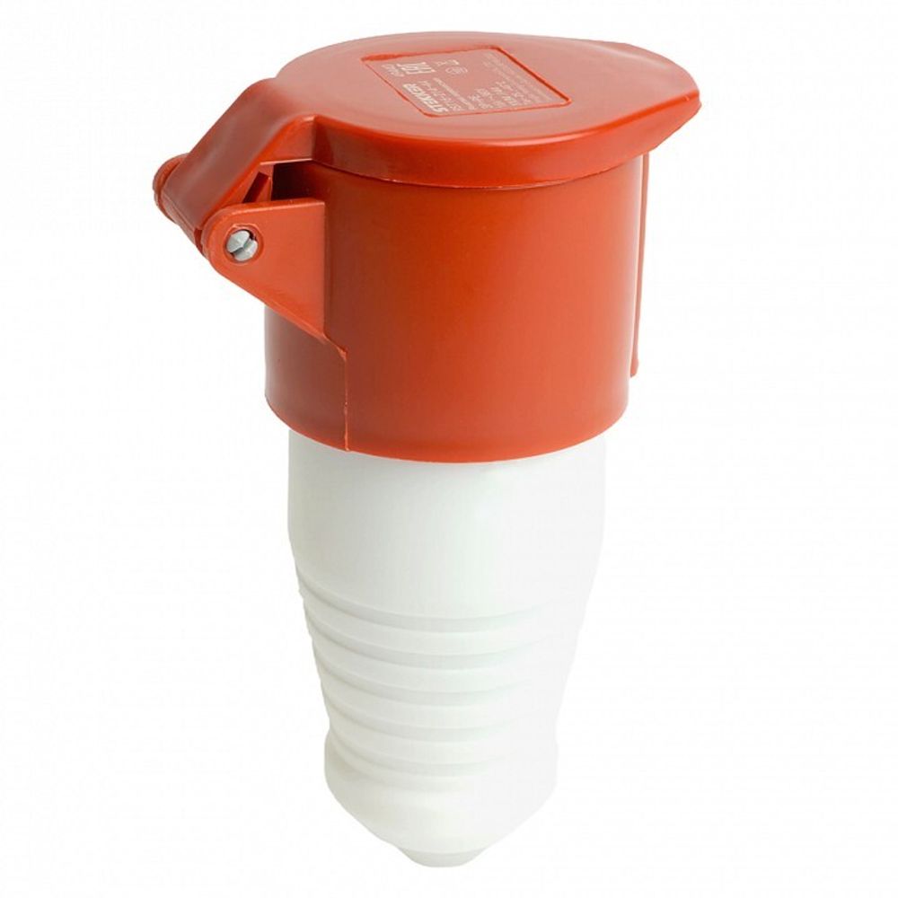 Розетка переносная разборная с заземлением и крышкой Stekker RST 49440