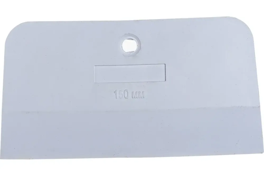 Шпатель резиновый белый, 150мм, 85835