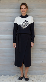 Юбка с запахом