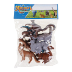 Набор диких животных 7шт, пакет DY618-5