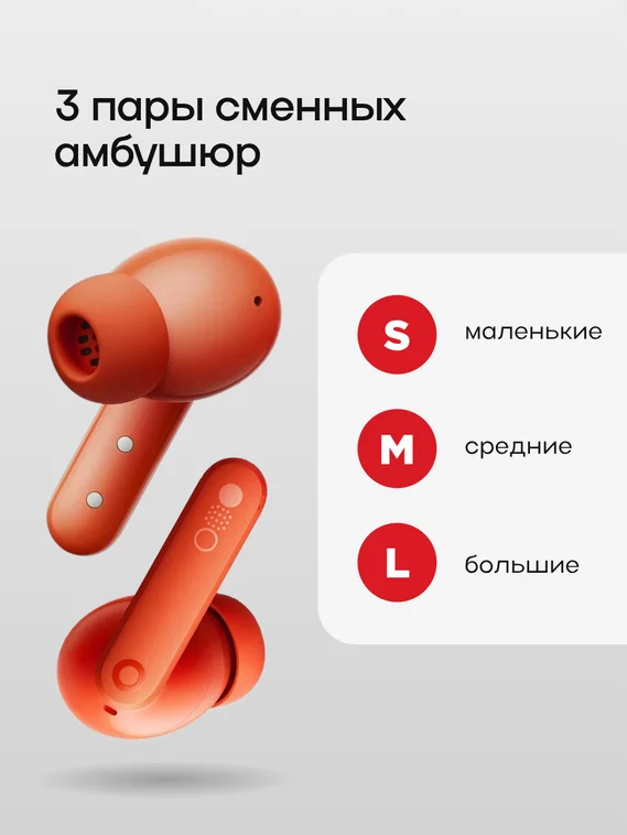 Беспроводные наушники Nothing Buds Pro 2 оранжевые (Orange)