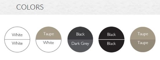 Шезлонг-лежак металлический Tropic черный/темно-серый Турция