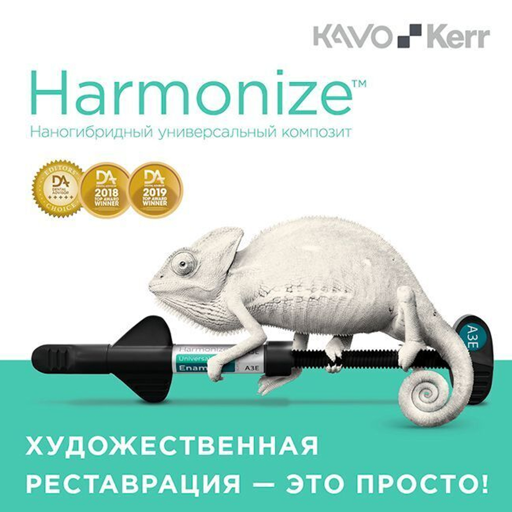 Harmonize A2 эмаль / Гармонайз, эмаль A2 (4г) пломбировочный материал ( пломба ), светоотверждаемый композит