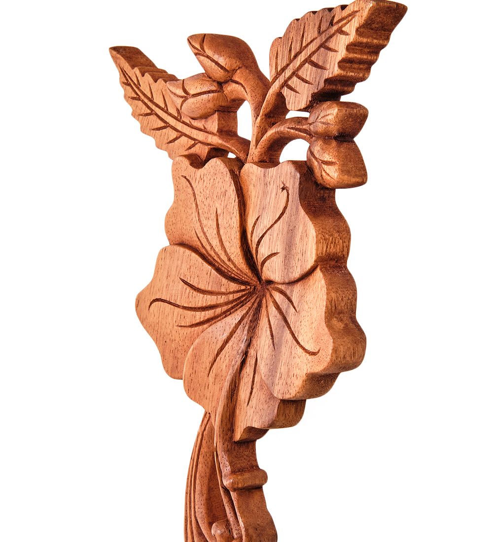 Decor and Gift 17-113 Панно резное «Цветы» (суар, о.Бали)