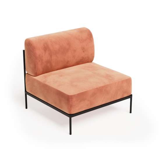 Рио Модуль 1М РСЕ-01 Velvet Lux 14/Металл Черный 810*810*770