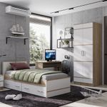 Сакура Шкаф 2-х ств для пл и белья без зеркал