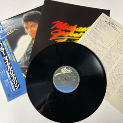 Винтажная виниловая пластинка LP Michael Jackson Thriller (Japan 1982) (Obi) Beat It