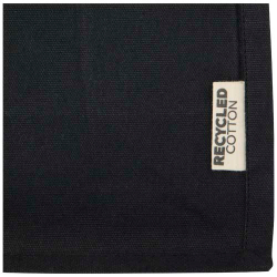 Мини эко-сумка Odessa с клинчиком, изготовленная из переработанного хлопка, сертифицированного согласно GRS, плотностью 220 г/м², объемом 9 л