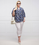 рубашка finire plus size Persona by Marina Rinaldi - темно-синий(1192112)