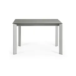 ATTA Стол 120 (180) x80 серый керамическая столешница