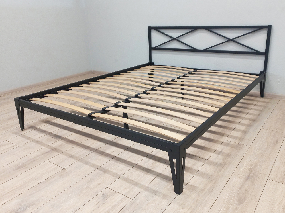 Кровать Форвард КМД 37 ТЕЯ 140 черный