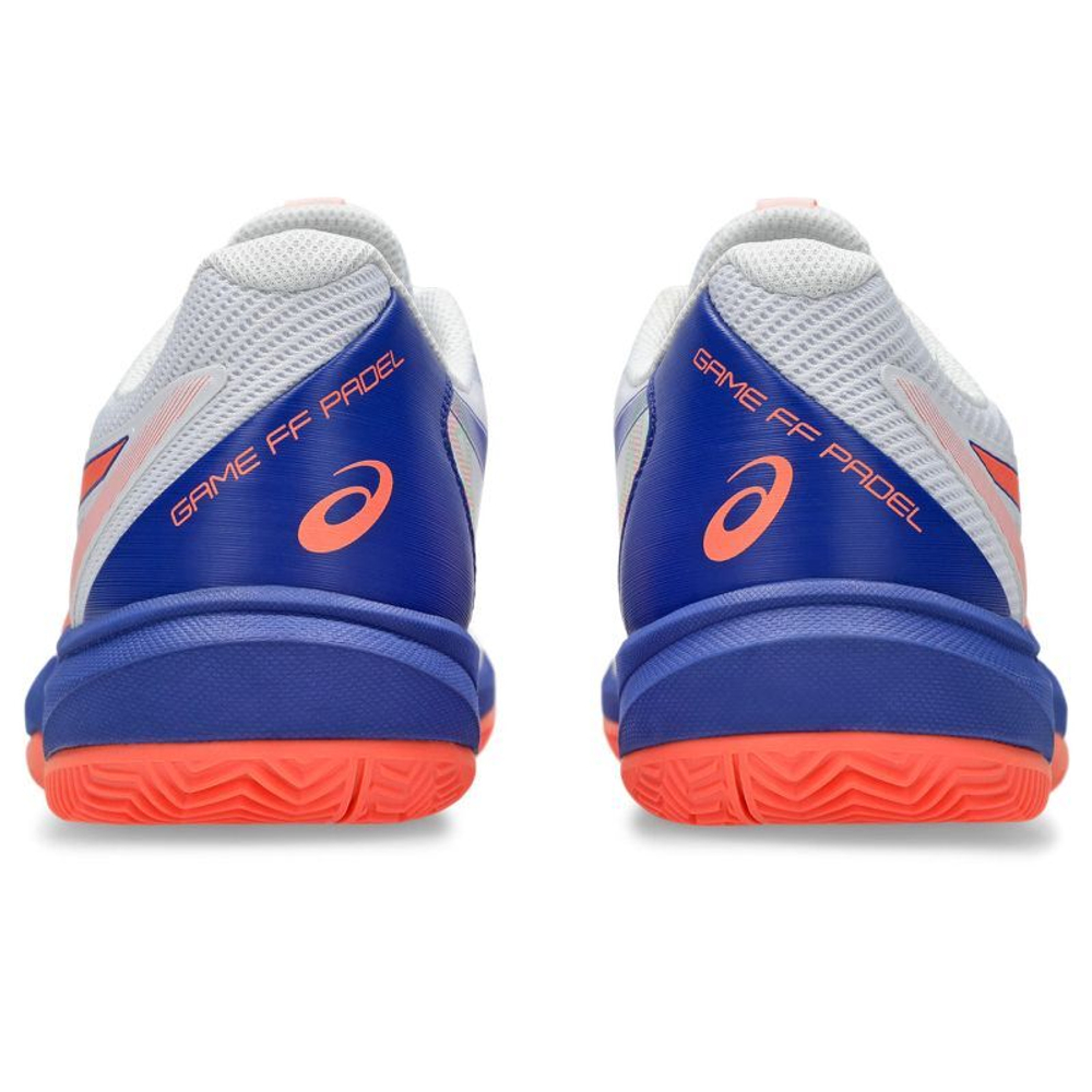 Мужские кроссовки для Падел Asics Game FF Padel - white/vivid coral