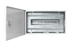 Щит учетно-распределительный KRZMI ЩРН-12 180*310*120 с замком металлический 11714