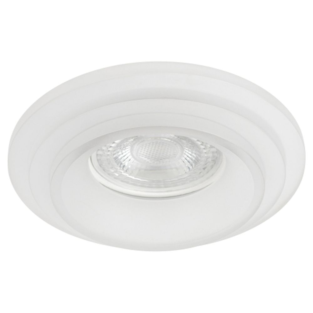 Светильник встраиваемый декоративный ЭРА DK105 WH под лампу MR16 GU5.3 белый