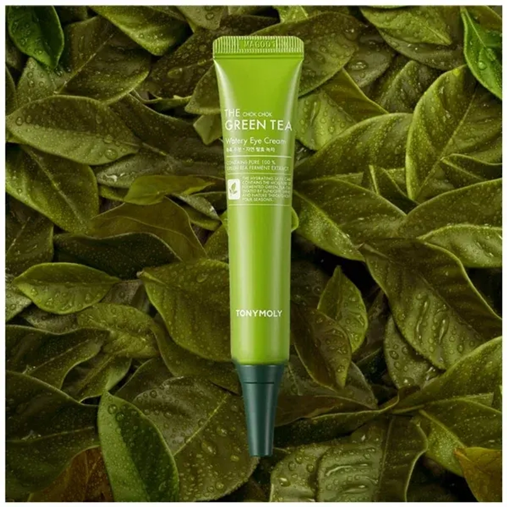 Tony Moly Крем для век инновационный - The Chok Chok green tea watery eye cream, 30мл
