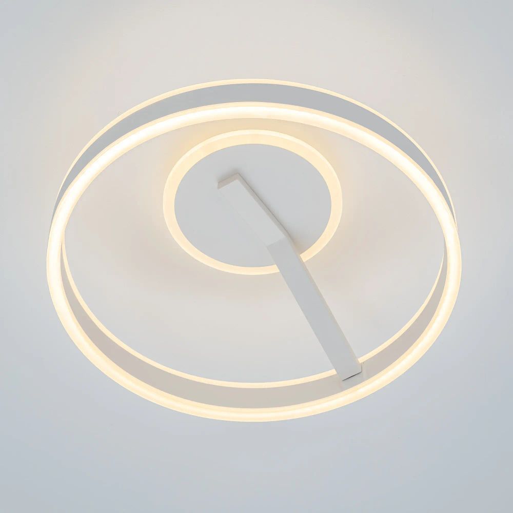 Citilux Дуэт CL719740 LED Люстра с пультом Белая