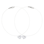 MINI LOVERS necklace WHITE