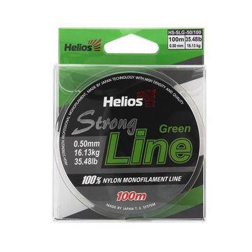 Леска Helios Strong Line Nylon Dark Green 0,50mm/100 (HS-SLG-50/100)