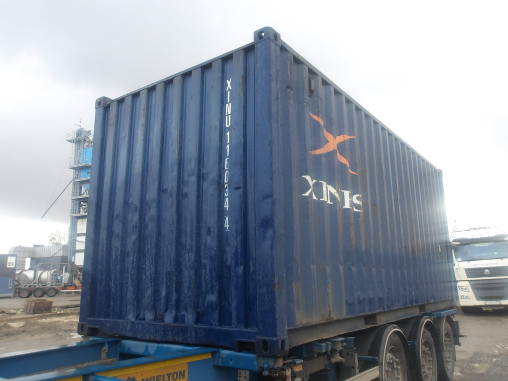 Контейнер 20 футов № XINU1160344