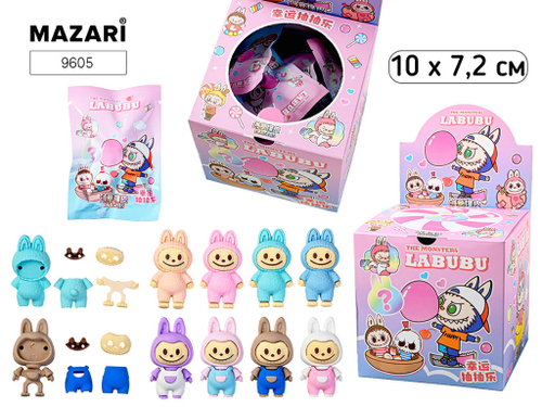 Ластик фигурный МАЗАРИ Зубастик (2030)