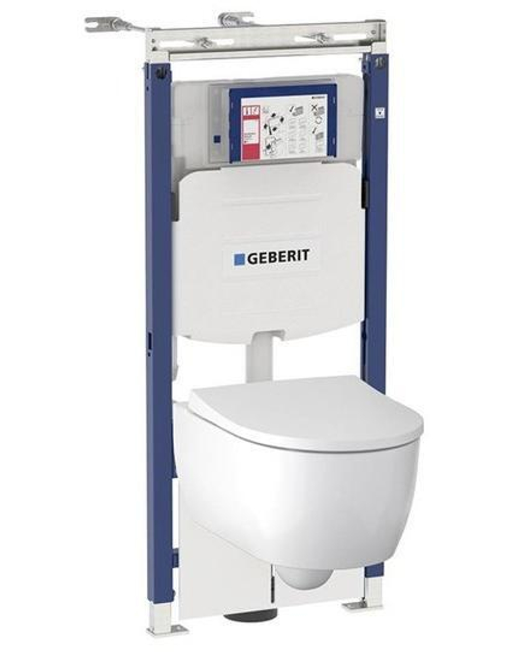 Комплект инсталляции с подвесным унитазом Geberit iCon 500.362.TC.I