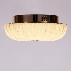 Потолочный светильник Cloyd DESSA-A FM1 / Ø30 см - золото (арт.10371)