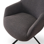 Кресло HANSEN вращающееся коричневый