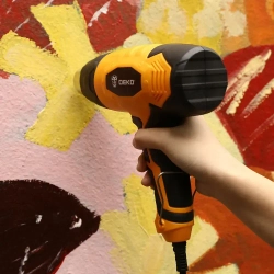 Фен строительный DEKO HG2200W