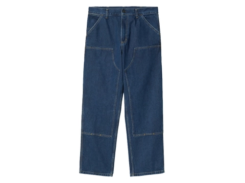 Брюки Carhartt WIP Double Knee Blue Stone Washed