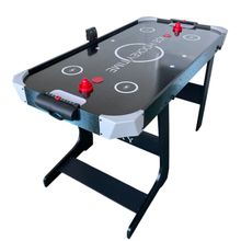 Игровой стол - аэрохоккей DFC ASTER 136 х 68 см, складной