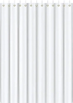 Штора для ванной 180*180"Листопад» цв.белый