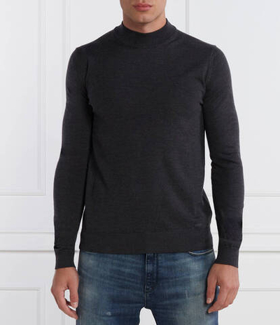 Wełniany свитер San Matteo HUGO - графитовый(50474173)