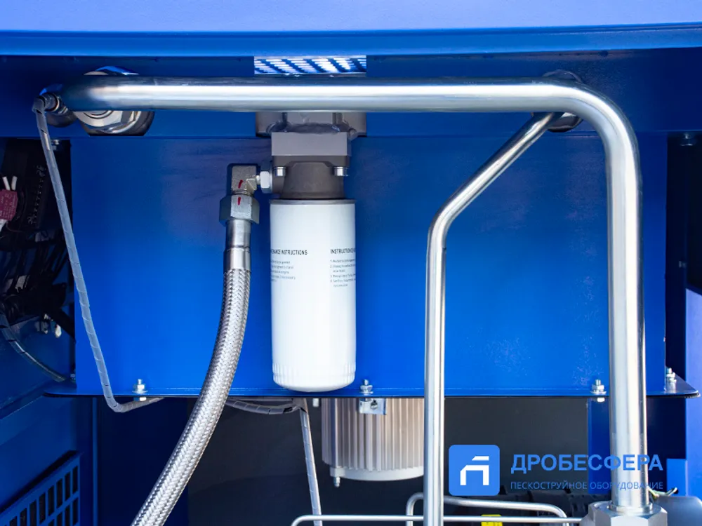 Винтовой компрессор KraftMachine KM30-8рВ-IP23-Hanbell