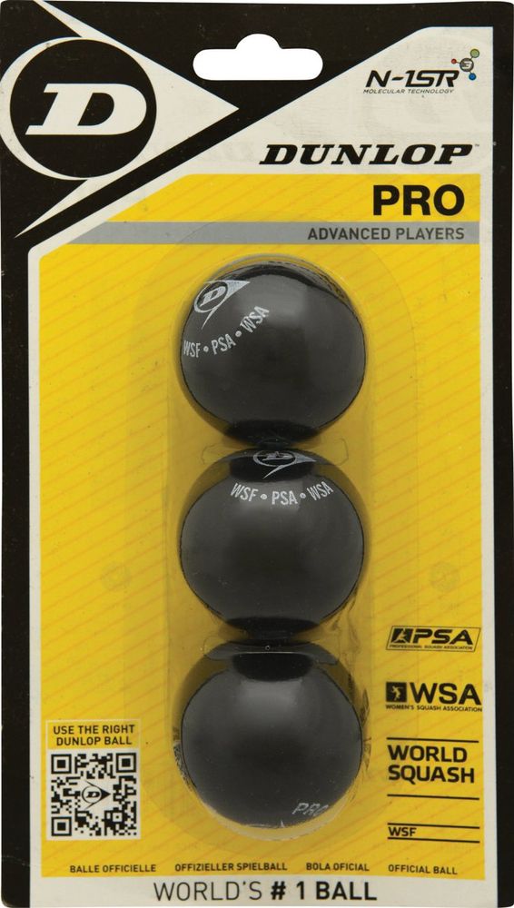 Мячи для сквоша Dunlop Pro - 3B