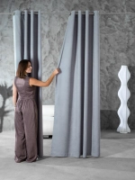 Комплект штор на люверсах - 2 шт