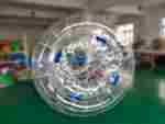 Аттракцион Водный роллер "Прозрачный" ПВХ, 2*1.8*1.8 м