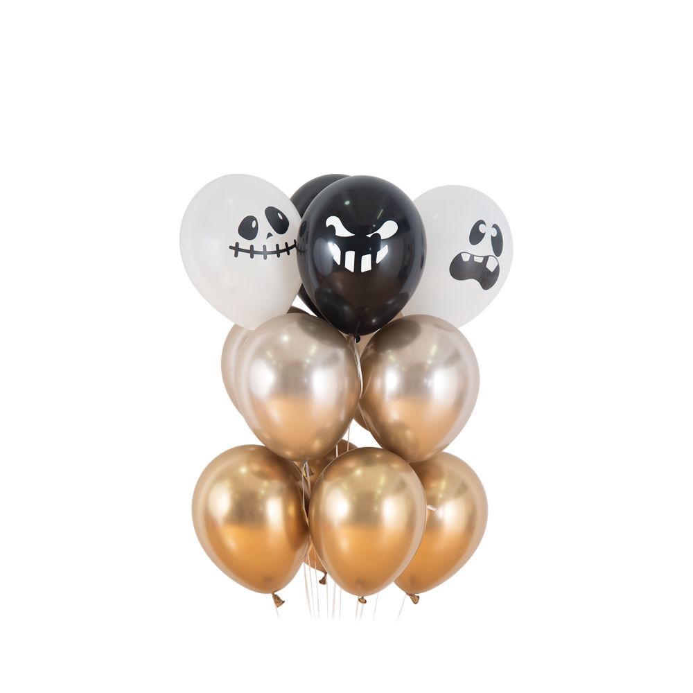 Шар (12''/30 см) Reflex, Зеркальный блеск, Золото (970), хром, 10 шт.