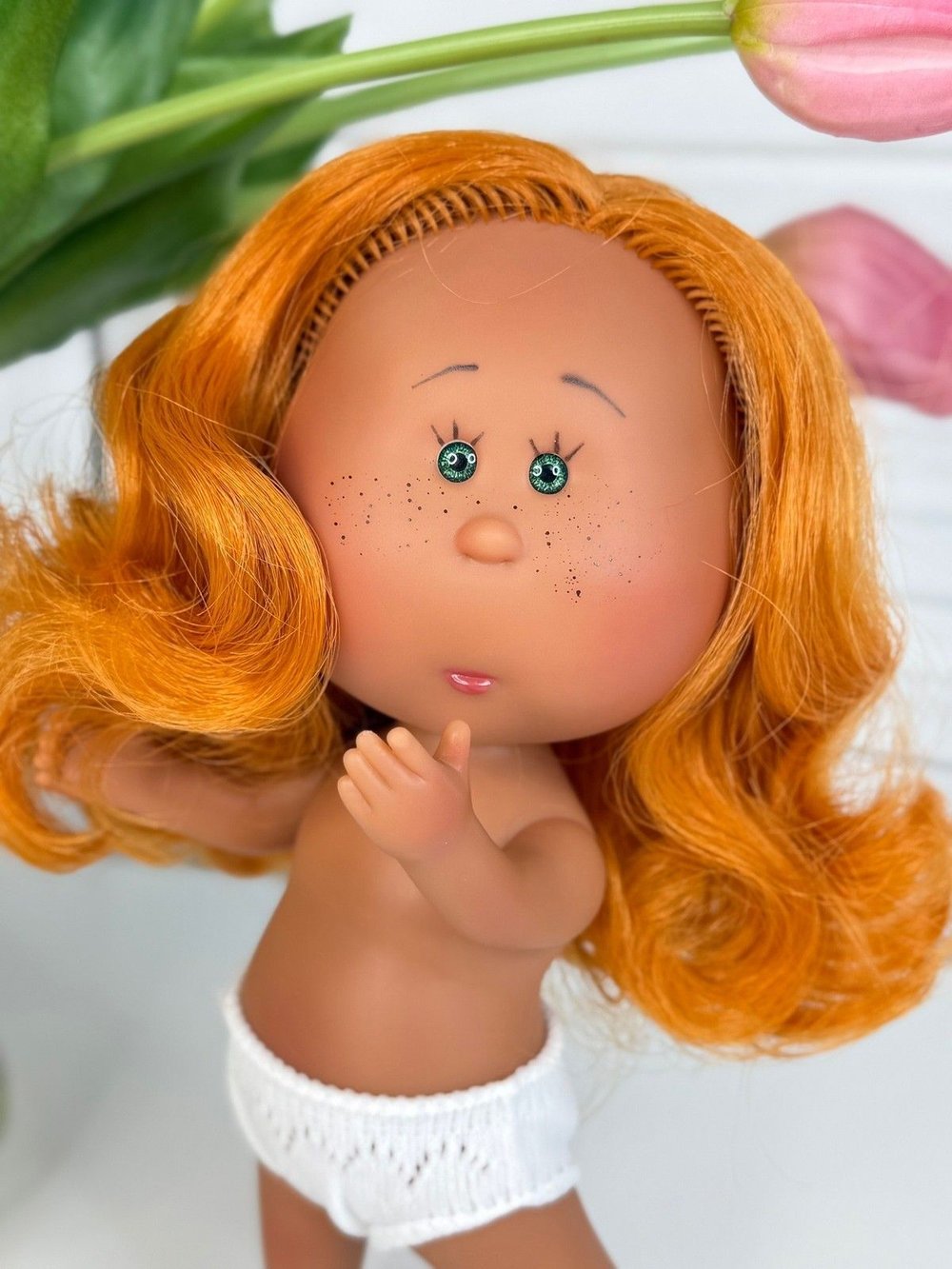 Кукла Nines виниловая 23см Little Mia Latina без одежды (3199WL5)