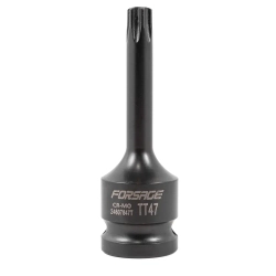 Головка-бита TORX ударная TH47 с отверстием, 1/2'' Forsage F-24607847T
