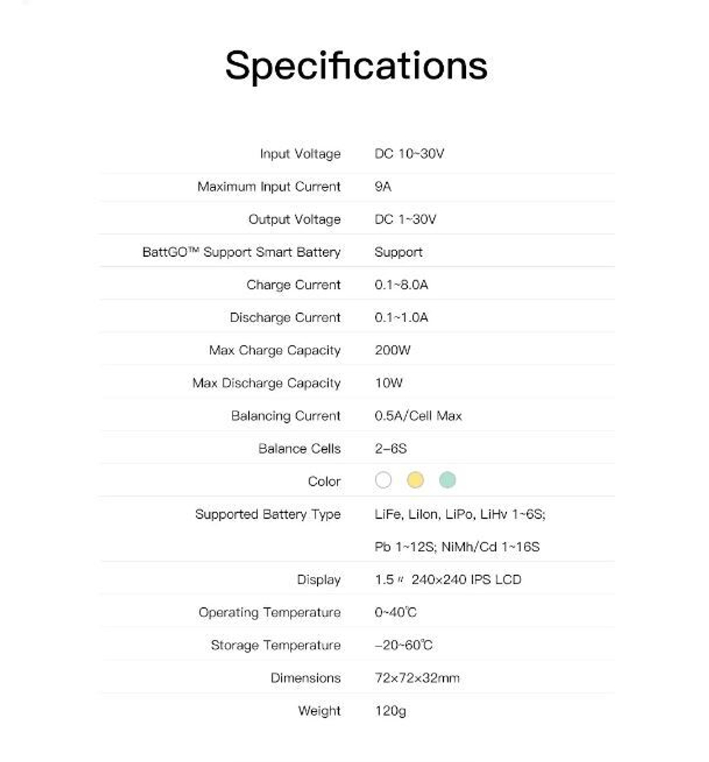 Зарядное устройство ISDT Q6 Nano