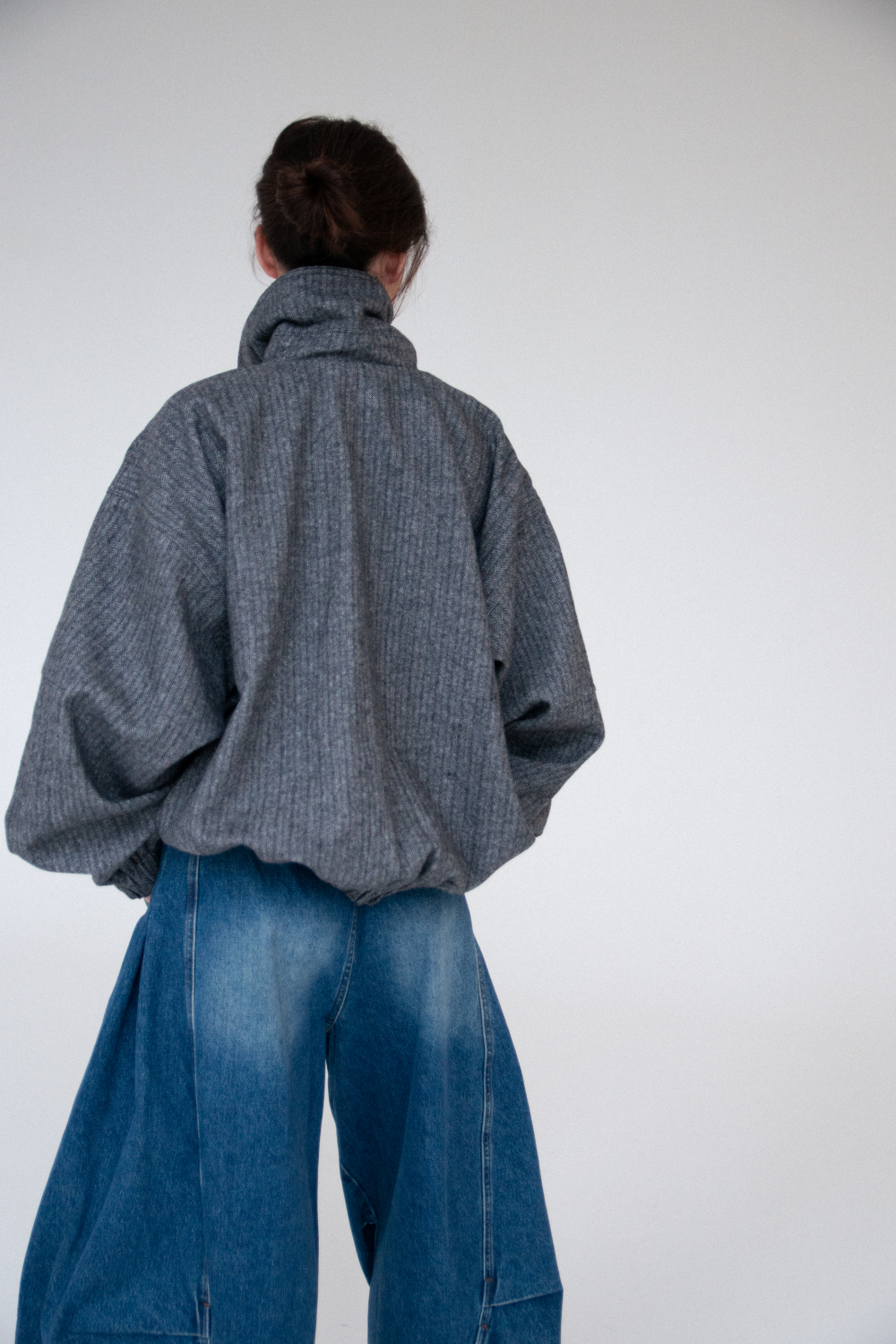 Бомбер из шерсти JONY